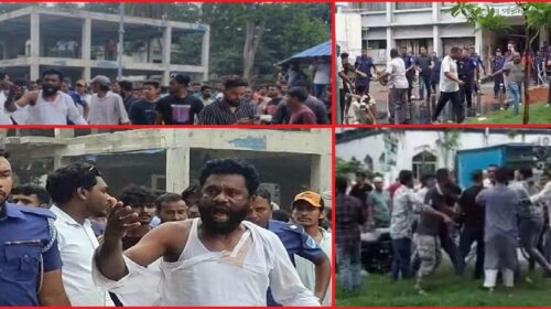 Clashes over the schedule of the animal market in Narayanganj, 20 injured, 8 detained.