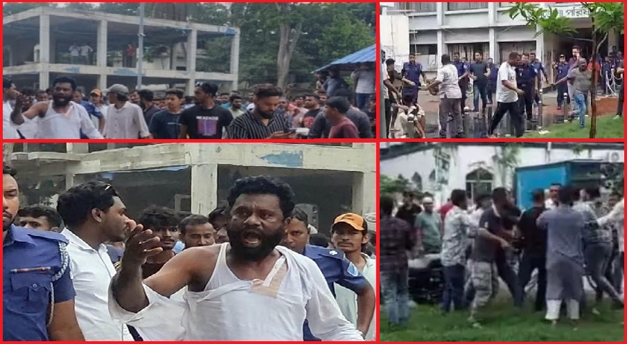 Clashes over the schedule of the animal market in Narayanganj, 20 injured, 8 detained.