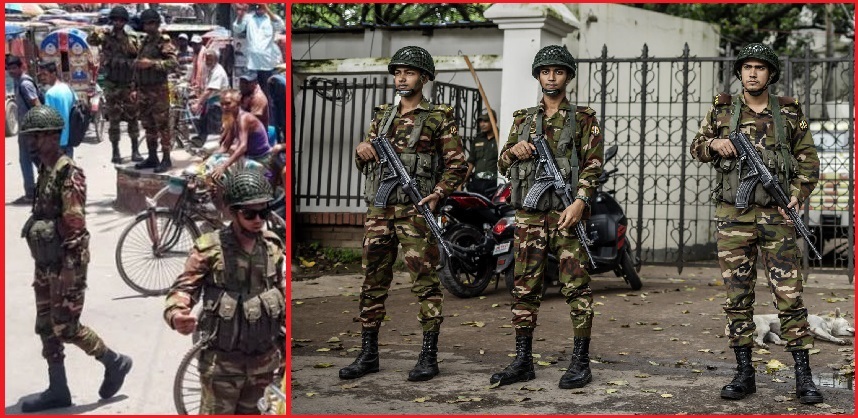 The army to resolve the traffic congestion in Narayanganj city.