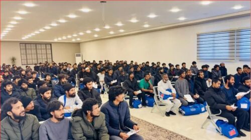 158 Bangladeshis returned home from a prison in Libya.