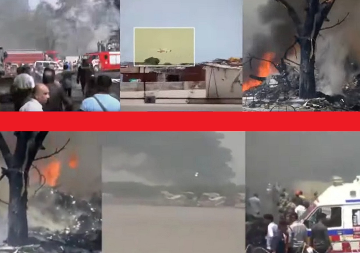 Air India's plane crashes with 242 passengers on board: Many casualties feared.