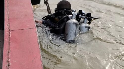 CNG plunged into the river with passengers two women missing