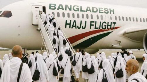 Pilgrims are returning home after the holy Hajj: Return flights have begun.
