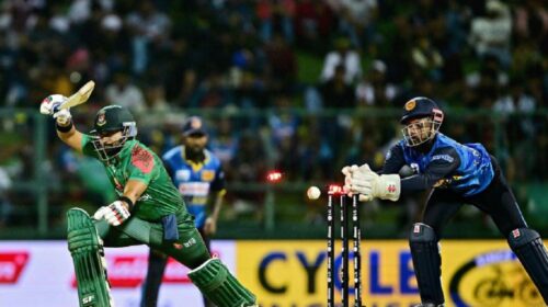 Bangladesh loses the series in a batting disaster.