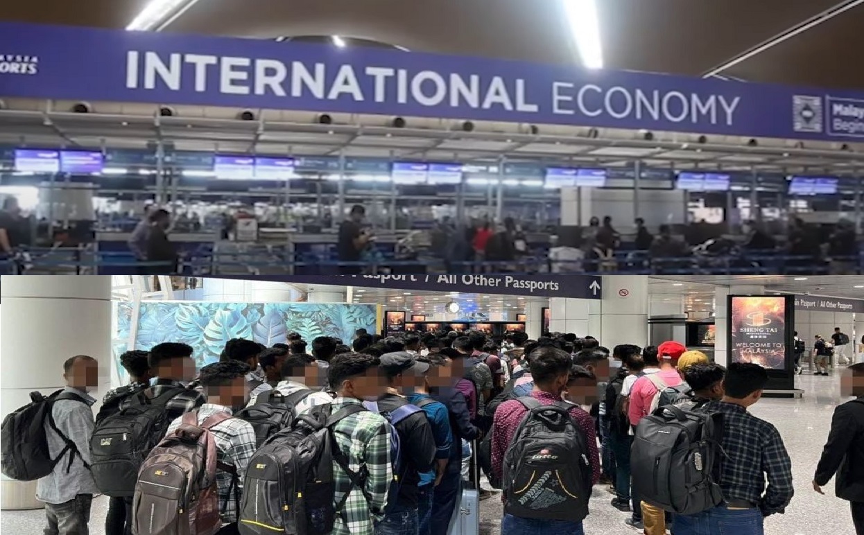 The airport authorities returned 96 Bangladeshis from Malaysia.