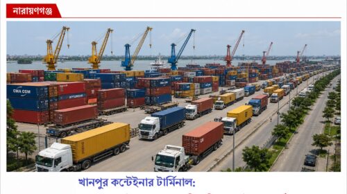 খানপুর কন্টেইনার টার্মিনাল: নারায়ণগঞ্জে উন্নয়নের হাতছানি নাকি যানজটের নতুন ফাঁদ?